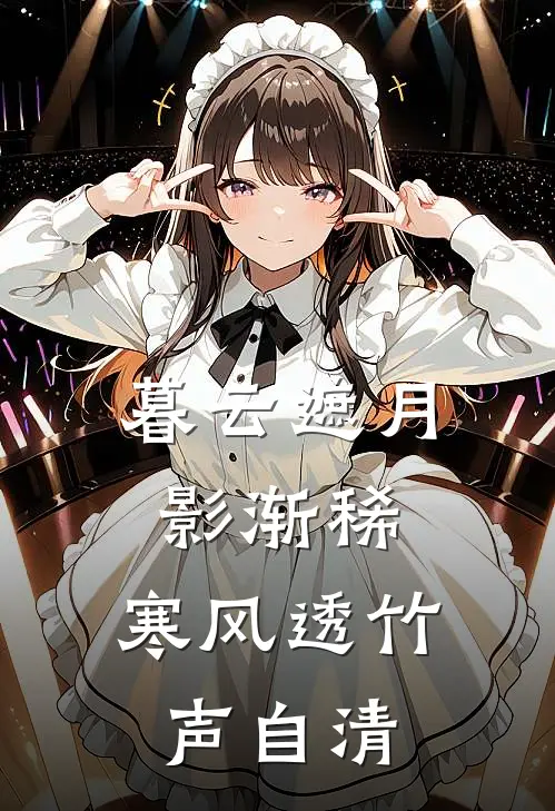 暮云遮月影渐稀,寒风透竹声自清