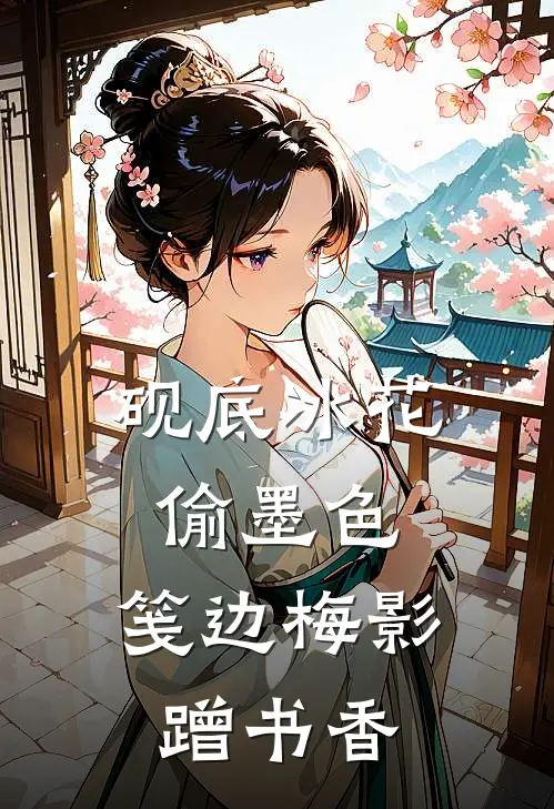 砚底冰花偷墨色,笺边梅影蹭书香