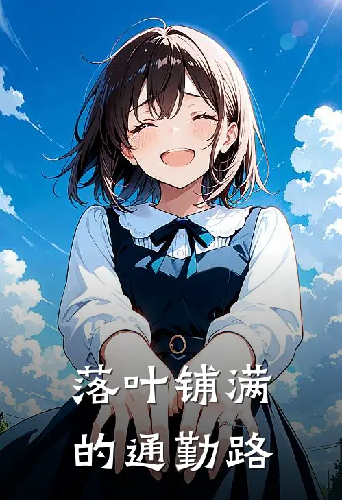 落叶铺满的通勤路