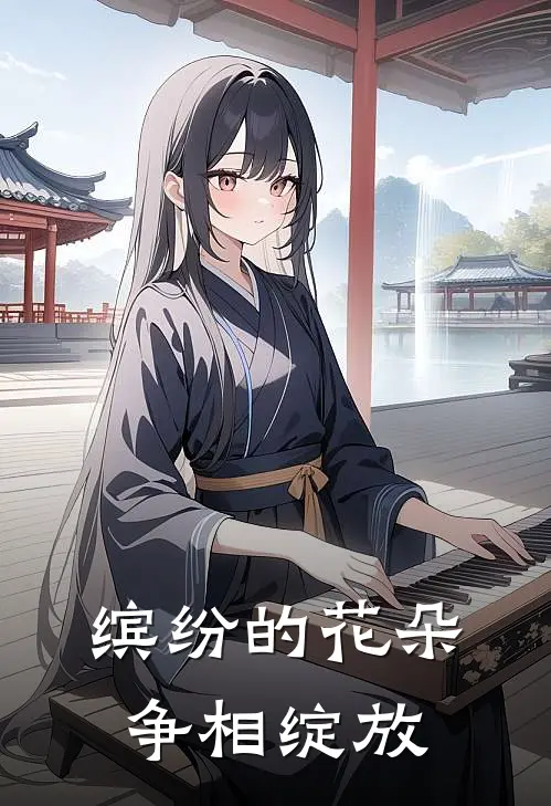 缤纷的花朵争相绽放