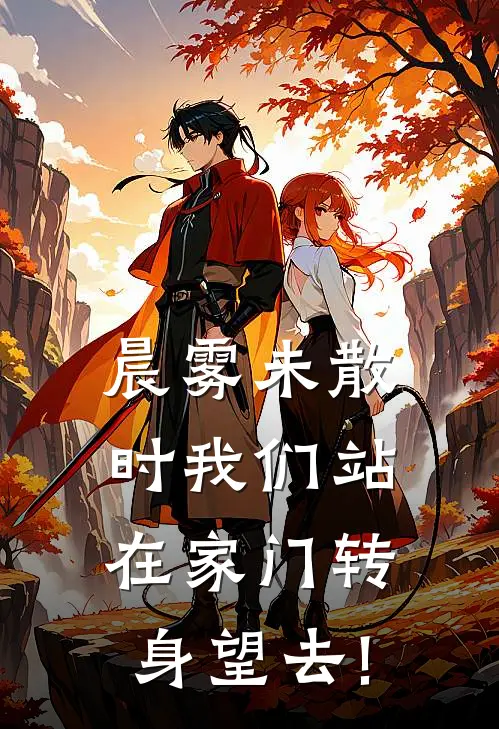 晨雾未散时我们站在家门转身望去!