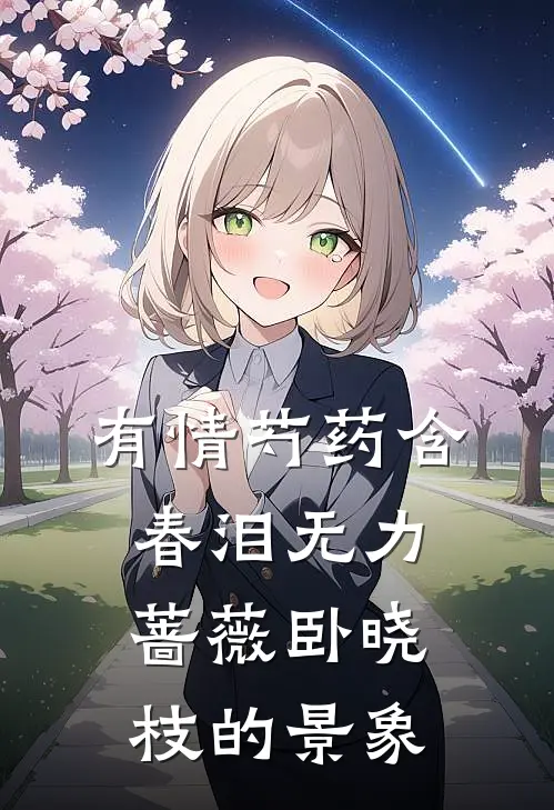 有情芍药含春泪无力蔷薇卧晓枝的景象