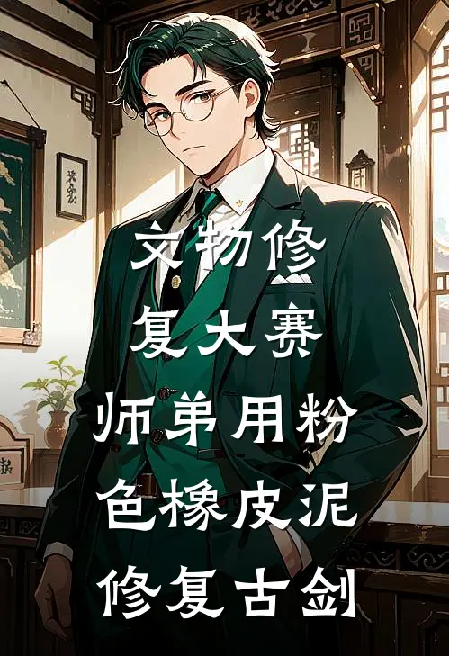 文物修复大赛，师弟用粉色橡皮泥修复古剑