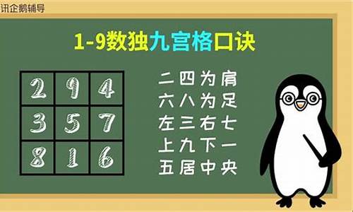 81格的九宫填数口诀