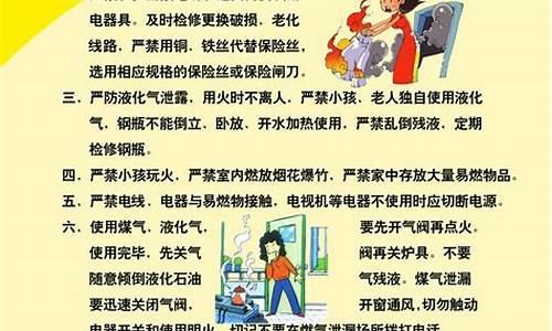 家庭消防安全知识教学(家庭消防安全课)(图1)